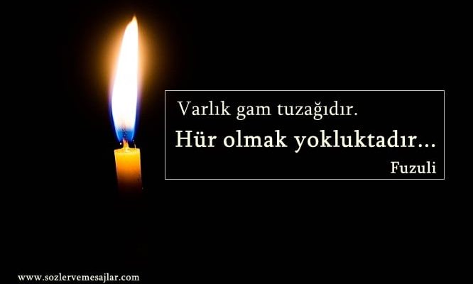 Fuzuli Sözleri