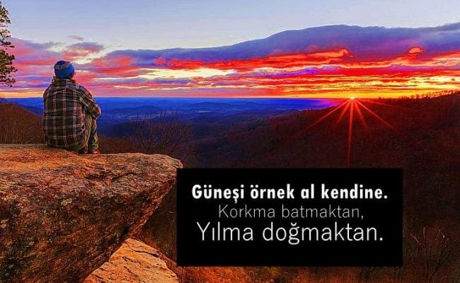 Gün Doğumu İle İlgili Sözler